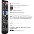 thumbnail image 4 of Universal Remote Control for All Samsung TV Smart TV Remotes, Samsung Smart TVs, All Samsung LCD LED QLED SUHD UHD HDTV Curved Plasma 4K 3D Smart TVs, 4 of 5