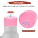 thumbnail image 3 of Uxcell Funda de Botella de Agua de Silicona [2PCS] - Funda Protectora Antideslizante para Proteger Botellas de Agua de Rasguños - [Rosa - 2.75 IN], 3 of 7