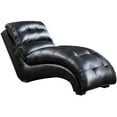 thumbnail image 3 of Cambridge Savannah Faux Leather Chaise Lounge in Gray, 3 of 4