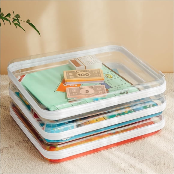 Estuche organizador de juegos de mesa CoiiJoii, extra grande