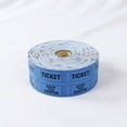 thumbnail image 2 of Raffle Tickets Double Rolls, 1000 Pcs/Poll Raffle Tickets, Tag Lottery Ticket Events Raffle Labels for Events, Entry, Class Reward, Prizes (blue), 2 of 7