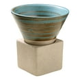 thumbnail image 4 of kurtrusly Pottery Tea Cup Hand Crafted Kung Fu Tea 100ml for Tea Lover Indoor Outdoor Blue, 4 of 8