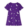 thumbnail image 5 of RXIRUCGD 2025 Vêtements d'Été pour Enfants 3-12 Ans Mode Imprimée Pyjama Rêveur Mi-Mollet Chemise de Nuit, 5 of 5