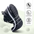 thumbnail image 4 of JOYFON Mens Running Shoes Air Cushioned Athletic Sneakers Non Slip Tennis Shoes for Sport Gym Jogging Black Size 9, 4 of 7
