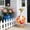 C, variant on Kumdkd Spring Themed Porch Goose Outfit, 13.77x13.77in, Polyester Decorative Clothes for 23inch Lawn Geese, Garden & Patio Decoration, Seasonal Goose Costume, Holiday Yard Decor