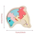 thumbnail image 3 of onlyliua Ofertas Del Día Juguet Education para Niños a Partir de Animales Made In 3D y Empalme Tridimensional, 3 of 3