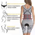 thumbnail image 4 of Fajas Para Mujer Body Shapewear cuerpo completo Shaper cintura entrenador adelgazar corsé cuerpo Shapers sin costuras Abdomen Shapers Control barriga ropa interiorpangjing, 4 of 4