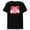 Black, variant on Minnie Mouse Happy Cute Smiling Face Polka-Dot Bow - Short Sleeve Blended T-Shirt for Adults - Customized-Black