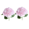 thumbnail image 1 of Ramo de flores de 2 piezas para San Valentín, regalo para el hogar, hortensia, flores para fiesta Rosa, 1 of 9