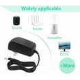 thumbnail image 3 of BRICK- Dc 12 Volt 2Amp Power Supply 12V 24W Ac Adapter 100-240V To Black, 3 of 6