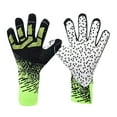 thumbnail image 2 of Guantes deportivos Sharpla para adultos transpirables con agarres fuertes fútbol negro y verde, 2 of 8