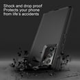 thumbnail image 5 of Petocase for Samsung Galaxy Note 20 Ultra Case,Shockproof 3 in 1 Full Body Protection [Without Screen Protector] Rugged Heavy Duty Durable Cover Case,Black, 5 of 7