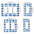 thumbnail image 2 of Yayeee Rocker Switch Wall Plate 1-Gang 4.6"x2.9" Home Decorative Outlet Cover, Blue Plain, 2 of 6