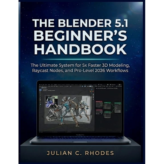 The Blender 5.1 Beginner's Handbook: The Ultimate System for 5x Faster 3D Modeling, Raycast Nodes, and Pro-Level 2026 Wo, (Paperback)