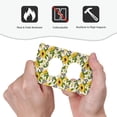 thumbnail image 4 of Haiem Sunflowers And Butterflies Pattern Decorative Wall Plates, 1-Gang 5.0" x3.0", Unbreakable Thermoplastic Faceplate Cover for Decorator Receptacle Outlet & Switch-Style S, 4 of 6