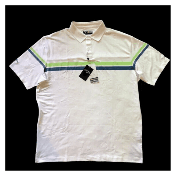 Callaway, Men's Golf Polo Shirt, Black, Large