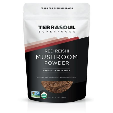 Terrasoul Superfoods Organic Reishi Mushroom Powder, 5.5 (Best Reishi Mushroom Extract)