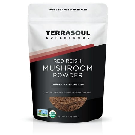 Terrasoul Superfoods Organic Reishi Mushroom Powder, 5.5