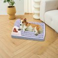 thumbnail image 4 of Self Heating Pet Mat for Dogs & Cats - Soft Flannel Fabric, Washable & Portable, 19.68x13.77in Cozy Bed for Small Pets, Elderly & Arthritic Animals, Noiseless & Lightweight Pet Cushion, 4 of 5