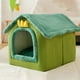 thumbnail image 4 of HOOPET VIP Link Pet House Foldable Cat Sleep Dog Kennel Removable Warm Nest Enclosed Tents Cave Sofa Pet Supplies ShopWise Round, 4 of 19