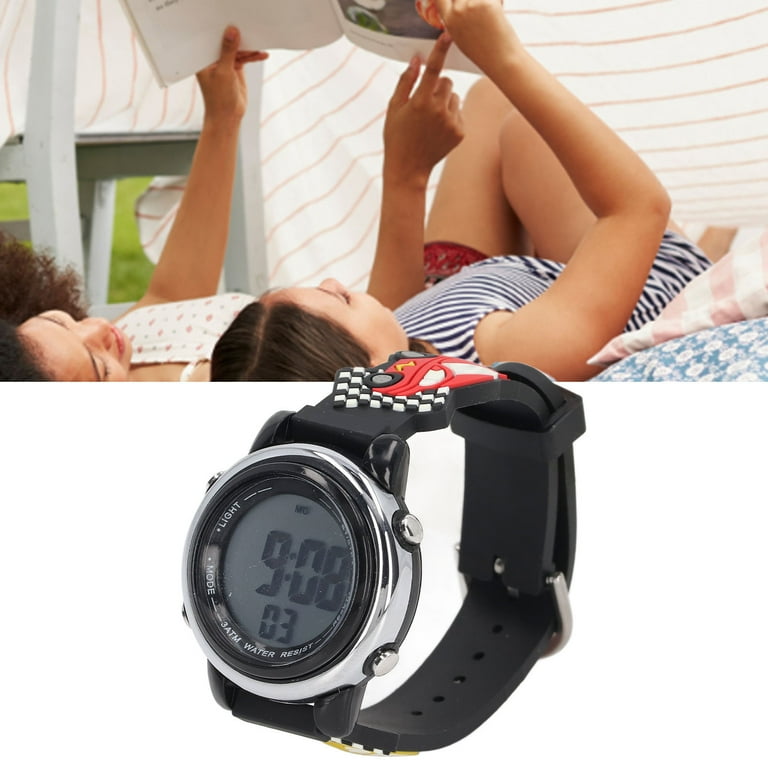 A boy deals watch