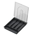 thumbnail image 3 of Abbracc Cutlery Tray Utensil Tray 5 Compartments Expandable Flatware Tableware Organizer for Drawer Camping Outdoor Events RV Travel Color B, 3 of 9