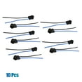 thumbnail image 6 of 10pcs DC 12V T10 168 194 Wedge Instrument Light Bulbs Twist Base Socket, 6 of 6