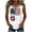White 1, variant on Women's 4th of July 250th Anniversary American Flag Print Tank Top, Halter O-Ring Neck Sleeveless Patriotic Star Stripe Blouse, Casual Summer Vest, S-3XL