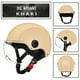 thumbnail image 3 of Casco de bicicleta eléctrica universal para hombre y mujer, protección solar de verano, medio casco, gorra de seguridad para motocicleta para las cuatro estaciones, 3 of 5