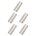 thumbnail image 1 of QualitChoice 1 Bag Glass Crystal Special-shaped Eye-catching Flat Bottom Easy to Paste Perfect Match Nail Rhinestones for Mobile Phone Type 3 5Set, 1 of 6