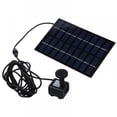 thumbnail image 3 of 1.8W Solar Fountain  With Panel Water Pump Bird Bathing Solar Panel Kit Outdoor Fountain Suitable For Outdoor Small Pond Courtyard Garden And Fish Tank, 3 of 7