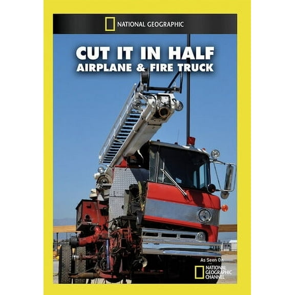 Cut It in Half: Airplane and Fire Truck (DVD), National Geographic, Documentary
