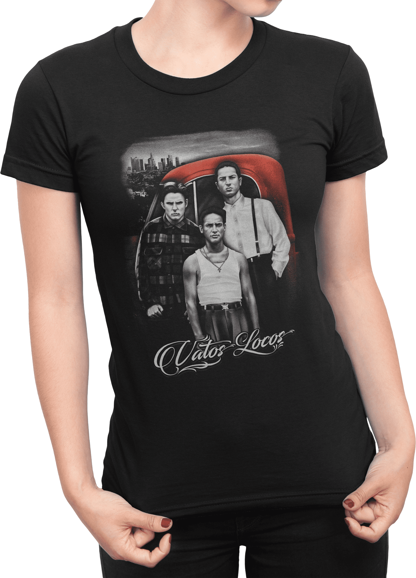 ShirtBANC Vatos Locos Womens Famous Chicanos Shirt Blood In Blood Out Movie Tee ShirtBANC Vatos Locos Womens Famous Chicanos Shirt Blood In Blood Out Movie Tee