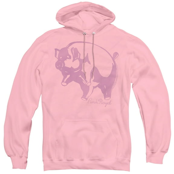 Pink Floyd Pink Animal Adult Pullover Hoodie Sweatshirt Pink