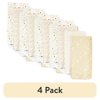 (4 pack) Parent's Choice Cotton Flannel Receiving Blankets for Baby Boys and Girls, Neutral Celestial Skies, 4 Pack