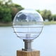 thumbnail image 4 of Lámpara de columna con forma de bola para exteriores, luz blanca creativa para jardín, valla, pasillo residencial, patio, luces E27, 4 of 5