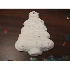 Unfinished Wood Christmas Ornaments Christmas ornament unpainted unfinished plastercraft tree with lights use acrylic paints approx 3