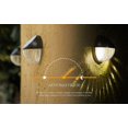 thumbnail image 5 of Luz solar para exteriores, luces de estrella, luz solar para cercas, luz solar de detección automática para interiores y exteriores para escaleras de jardín, paquete de 4 JAMW Sencillez, 5 of 5
