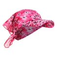 thumbnail image 2 of Sun Hooded Balaclava Bandana Diadema , roja de roja Salvador Bandana de ciclismo, 2 of 8
