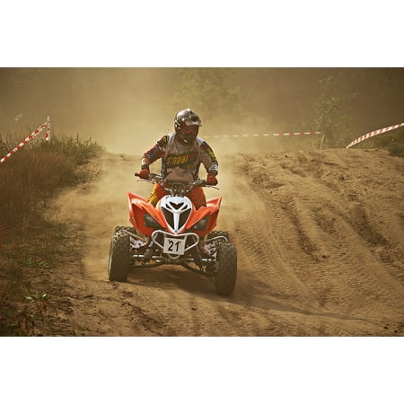 - Framed Art For Your Wall Race Quad Enduro Motocross Cross Sand Motorcycle 10x13 Frame