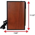 thumbnail image 4 of Dual LUHSL20B Bluetooth Bookshelf Speakers Pair | 100W | With Remote, 4 of 9