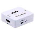 thumbnail image 3 of EZONEDEAL VGA To HDMI Converter 1080P HD Adapter With Audio Cable For HDTV PC Laptop TV US, 3 of 5