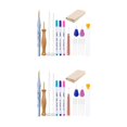 thumbnail image 1 of Yuarrent Bolígrafo para bordar, Kits de agujas para hacer manualidades, herramientas con tijeras 2piezas sin tijeras, 1 of 1