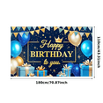 thumbnail image 2 of Decorative Design Birthday Party Banner Colorful Gifts Banner Happy Birthday Banner for Birthday Party Indoor Decoration Celebrations, 2 of 7