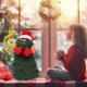thumbnail image 3 of Árbol de Navidad que canta y baila - Decoraciones de mesa navideñas musicales de juguete de peluche Hugtrwg Para estrenar, 3 of 9