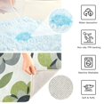 thumbnail image 3 of Yayeee Bath Rugs for Bathroom Floor Set of 2 Non Slip Fluffy Soft Absorbent Mat, Retro Flower, 3 of 7