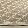 thumbnail image 3 of Safavieh Linden Danny Geometric Indoor/Outdoor Area Rug, Beige/Cream, 6'7" x 6'7" Round, 3 of 8