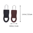 thumbnail image 2 of unbranded 2Jgo Tirador Antideslizante Para Cremallera De Maletas Y Bolsos Durable En Resina Y Zinc, 2 of 6