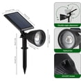 thumbnail image 2 of Reflector solar para jardín luz fria M0519 W, 2 of 5