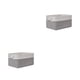 thumbnail image 4 of Toystoory Caja de almacenamiento plegable con asas de cuerda - Conveniente y versátil Contenedor de almacenamiento de fácil acceso para gris y blanco 31*21*16 2Conjunto, 4 of 6